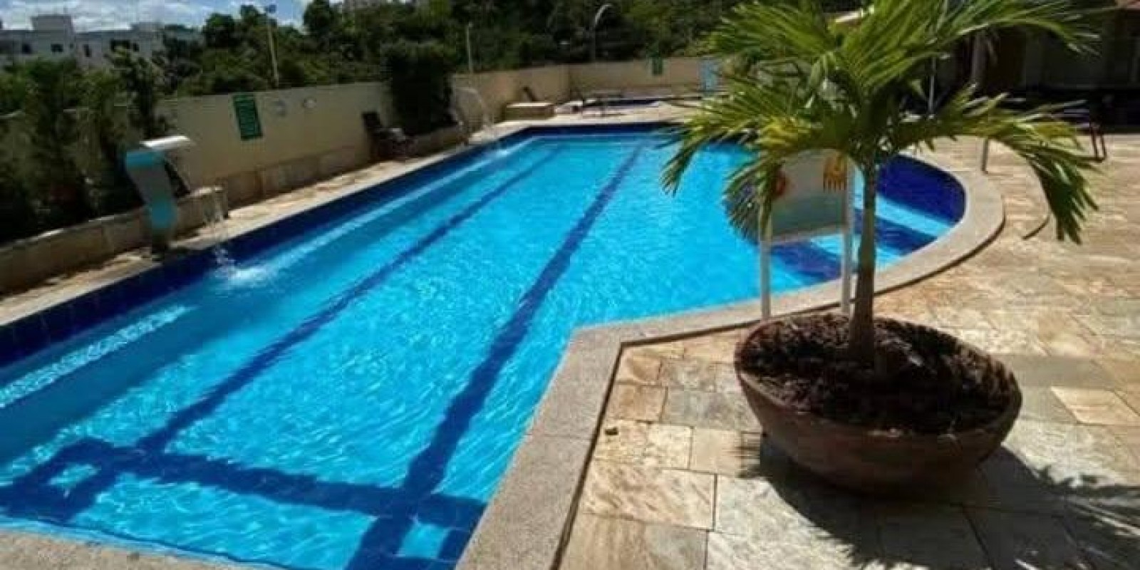 Apartamento mobiliado no residencial Mount Blanc